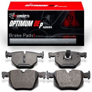 BMW 530I Brake Pads - Rear - R1 Concepts - Optimum OE - `04-`10